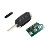 Cheie Briceag Compatibila cu MK5, 1K0 959 753G, 3 Butoane, Completa, Aftermarket