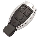 Cheie smartkey compatibila Mercedes-Benz NEC, 3 butoane, 433MHz, completa