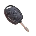 Cheie cu telecomandă compatibilă Ford Mondeo, 3 butoane, 433MHz, lamelă FO21