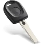 Cheie auto cu locaș pentru cip HU66, compatibilă VW/Skoda/Seat, aftermarket