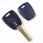 Cheie auto compatibilă Fiat, cu locaș pentru cip și lamelă SIP22 (fără cip)