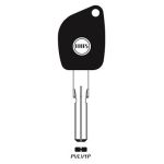 Cheie compatibilă Volvo camion, cu locaș pentru cip, model PVLV1P (OEM)