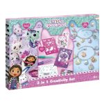 Set 3 in 1 Gabby's Dollhouse - Bratari, carioci de suflat & pictura cu diamante PlayLearn Toys