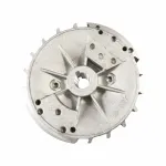 Volantă drujbă 5200 cu câți din metal, ax 13–10 mm, Elefant