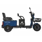 Triciclu electric 2în1 Blade Duo Max 11 1200W, autonomie 50 km, albastru-negru
