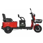 Triciclu electric 2în1 Blade Duo Max 11 1200W, 60V 20Ah, roșu-negru