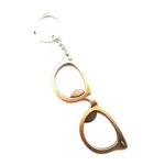 Breloc metalic tip ochelari cu desfăcător integrat pentru chei