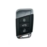 Cheie SmartKey pentru VW Passat B8 (MQB) 434 MHz, 3 butoane, Keyless Go