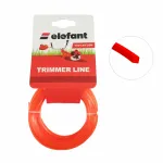 Fir tambur motocoasă pătrat 1.3 mm x 15 m, nylon Elefant