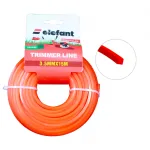 Fir tambur pătrat din nylon 3.5 mm x 15 m pentru motocoasă, Elefant