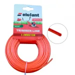 Fir tambur rotund din nylon 3 mm x 15 m pentru motocoasă, Elefant