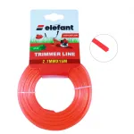 Fir motocoasă nylon profil stea 2.7 mm x 15 m Elefant, rezistent