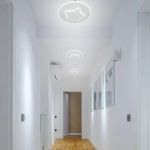 Lustra LED HEATH STEA, 35W, Diametru 20cm, lumina Neutra, Alb