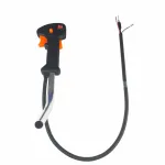 Mâner accelerație complet pentru motocoasă TH015 Elefant, montaj dreapta