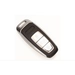 Carcasă cheie Smartkey 3 butoane cu lamelă, compatibilă Audi A6 C8/A7/A8/Q8 (2017–2021)