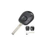 Carcasă cheie compatibilă SsangYong, 2 butoane, lamelă KIA7 (OEM)