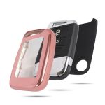 Husă cheie auto Smartkey pentru Passat B8 și Arteon, TPU Rose Gold