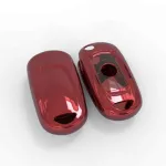 Husă cheie briceag Opel Astra K, roșie, TPU+PC – protecție premium
