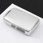 Husă cheie Mazda Smartkey 3 butoane, TPU gri, compatibilă Mazda CX-30