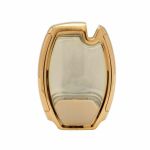 Husă cheie Mercedes Smartkey 3 butoane, gold, protecție premium TPU+PC