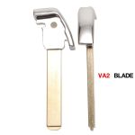 Lamela de urgență VA2T pentru chei Peugeot/Citroen Smartkey model nou, OEM