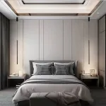 Pendul LED Pluto 17W cu lumină rece/caldă/neutră, negru, cilindric