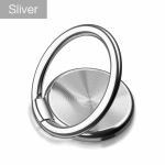 Suport Telefon Stent Inel Multifunctional 360   SILVER Pentru iPhone Huawei Xiaomi Samsung
