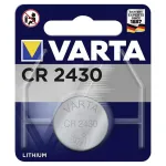Baterie Varta CR2430 3V litiu pentru chei auto, ceasuri si telecomenzi