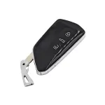 Carcasă cheie smartkey 3 butoane cu lamelă, compatibilă MQB MK8 Superb Leon Ibiza