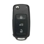 Cheie briceag VW compatibila 5K0837202BH/5K0837202DH, 3 butoane, 433MHz