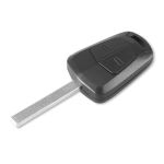 Cheie cu telecomandă compatibilă Opel Astra H și Zafira B, 2 butoane, lamelă HU100 fixă