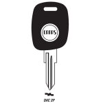 Cheie auto Dacia DAC2P fără locaș cip, model OEM pentru înlocuire