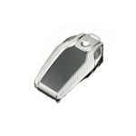 Husă TPU pentru cheie BMW cu display, gri carbon, compatibilă Seria 7, X5, X6