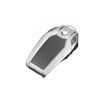 Husă TPU pentru cheie BMW cu display, gri carbon, compatibilă Seria 7, X5, X6