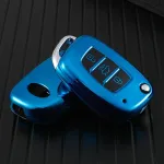 Husă TPU pentru cheie briceag Hyundai Sonata, albastră – protecție Model 2