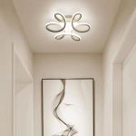 Lustra LED PANZEA 36W, lumina Rece/Calda/Neutra, Alb