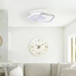 Lustră LED cu cristal ANASTASIA 39W, 30 cm, 3 temperaturi de culoare, alb