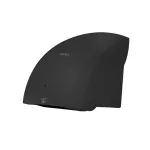 Uscător de mâini cu senzor 1800W, carcasă ABS, negru mat, pentru baie
