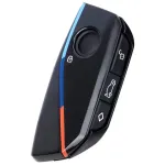 Carcasa cheie BMW Smartkey neagra, compatibila X1, XM, iX, X5, X6, X7, i7