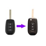 Carcasă cheie tip briceag pentru Dacia Logan/Sandero/Duster, VA2, 3 butoane (2023–2026)