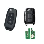 Cheie briceag compatibilă Renault Clio 5 2021-2024, 3 butoane, 433MHz, VA2T
