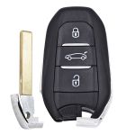Cheie smartkey compatibilă Citroën DS5, 3 butoane, 434 MHz, ID46, lamelă HU83