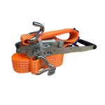 Chingă de ancorare 5T, 5 m, cu clichet dublu Ergo, STF 500 daN, portocalie