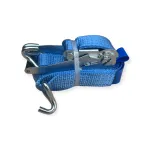 Chingă ancorare marfă 10 m, 5 t, lățime 50 mm, clichet 350 daN, albastră