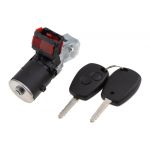 Set contact pornire Dacia + 2 carcase chei HU136, cod 487009602R, compatibil