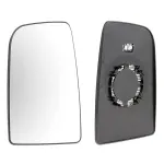 Sticlă oglindă stânga încălzită, compatibilă VW Crafter 2005–2017 (convexă)