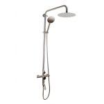 Coloana de dus Mixxus SUS-009-J, 120 cm baterie si para, monocomanda, furtun flexibil