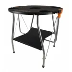 Masă pliabilă pentru grătar O-Grill O-Dock cu raft și cârlige pentru accesorii