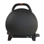 Grătar portabil O-Grill 600 negru, compact și ușor de transportat