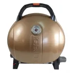 Grătar portabil pe gaz O-Grill 900 Gold cu termometru integrat, 7 kg